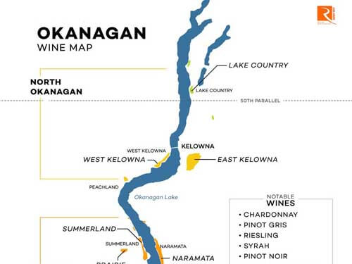 Okanagan: Vùng đất làm rượu vang mà bạn chưa từng nghe đến.