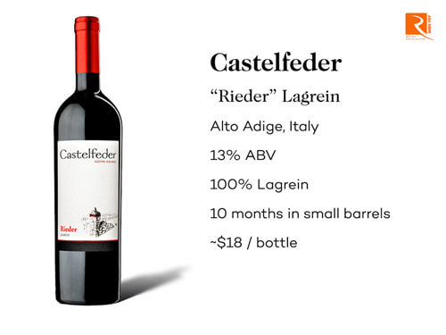 Rượu vang đỏ Lagrein có giá trị tốt nhất là những loại nào?