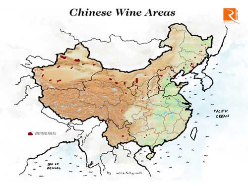 Tìm hiểu về rượu vang của đất nước Trung Quốc.