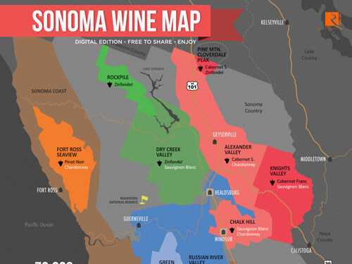 Tìm hiểu về vùng rượu vang Sonoma.