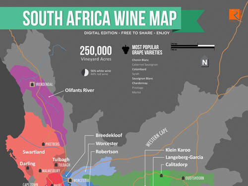 Những điều cần biết về rượu vang Nam Phi.