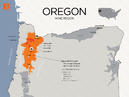 Những đặc điểm về nho Pinot Noir ở Oregon cơ bản.