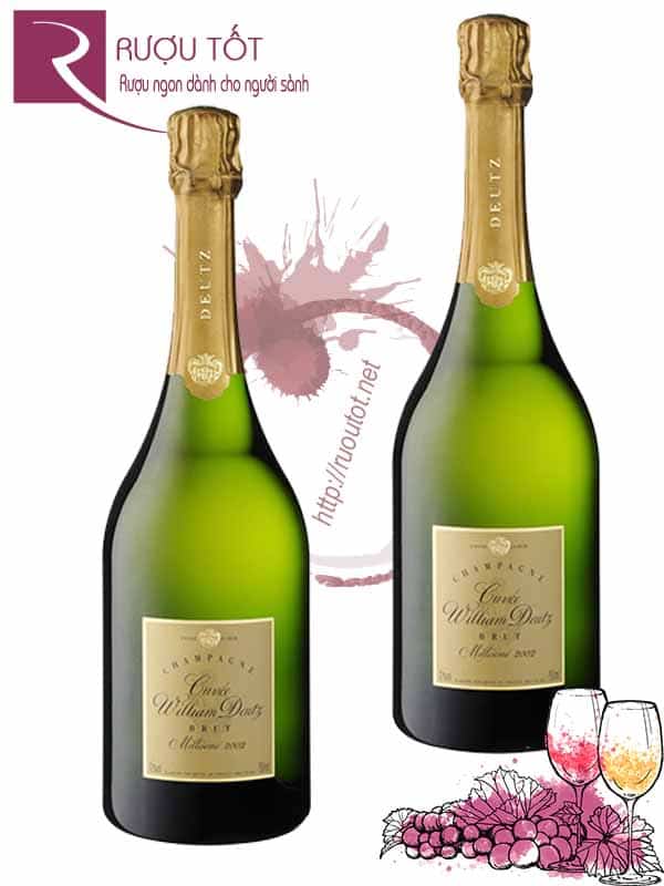 Rượu Champagne Pháp Deutz Cuvee William Deutz Thượng hạng