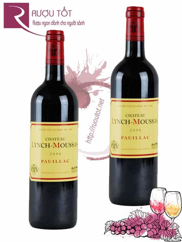 Rượu Vang Chateau Lynch Moussas Pauillac Grand Cru Classe Cao cấp