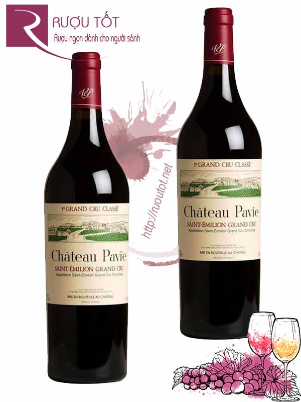 Rượu Vang Chateau Pavie Saint Emillion Premier Grand Cru Classe Cao cấp