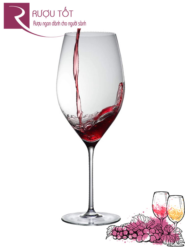 Ly Rượu Vang Bordeaux Rona cao cấp thượng hạng Limited