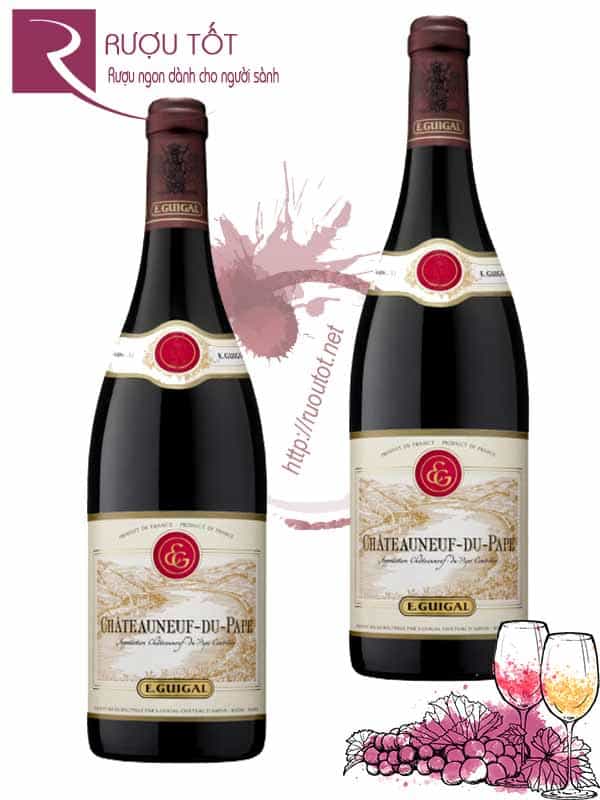 Rượu Vang Pháp Chateauneuf du Pape E.Guigal Cao cấp