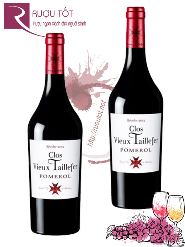 Rượu Clos Vieux Taillefer Pomerol Thượng hạng