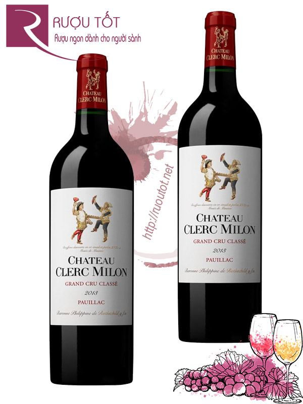 Rượu Vang Chateau Clerc Milon Pauillac Grand Cru Classe Cao cấp