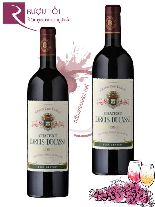 Rượu Vang Chateau Larcis Ducasse Thượng hạng