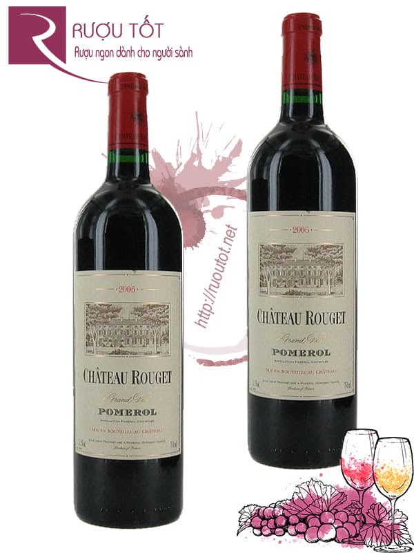 Rượu Vang Chateau Rouget Grand Vin Pomerol 96 điểm Cao cấp
