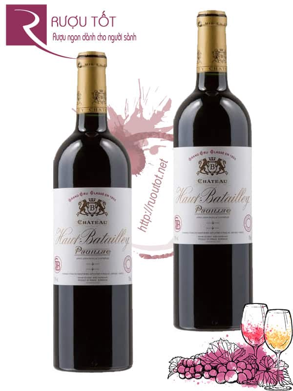 Rượu Vang Chateau Haut Batailley Pauillac 2013 Hảo hạng