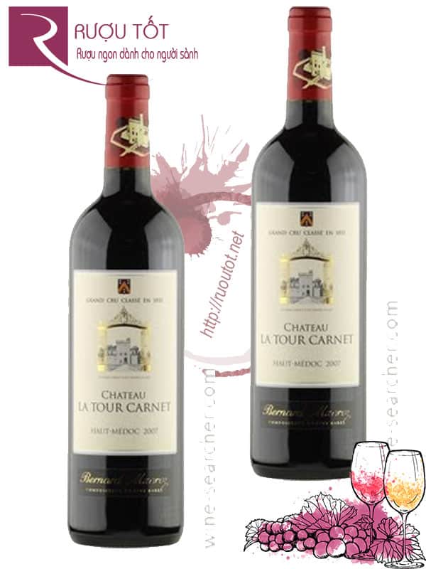 Rượu Vang Chateau La Tour Carnet Grand Cru Classe Margaux Cao Cấp