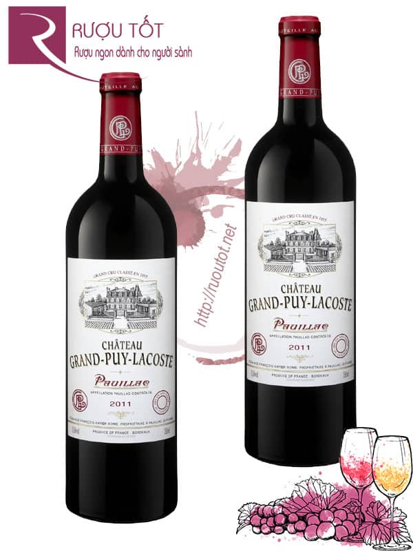 Rượu Vang Chateau Grand Puy Lacoste Pauillac Thượng hạng