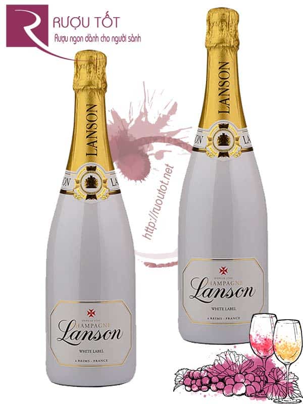 Champagne Pháp Lanson White Label Chính hãng