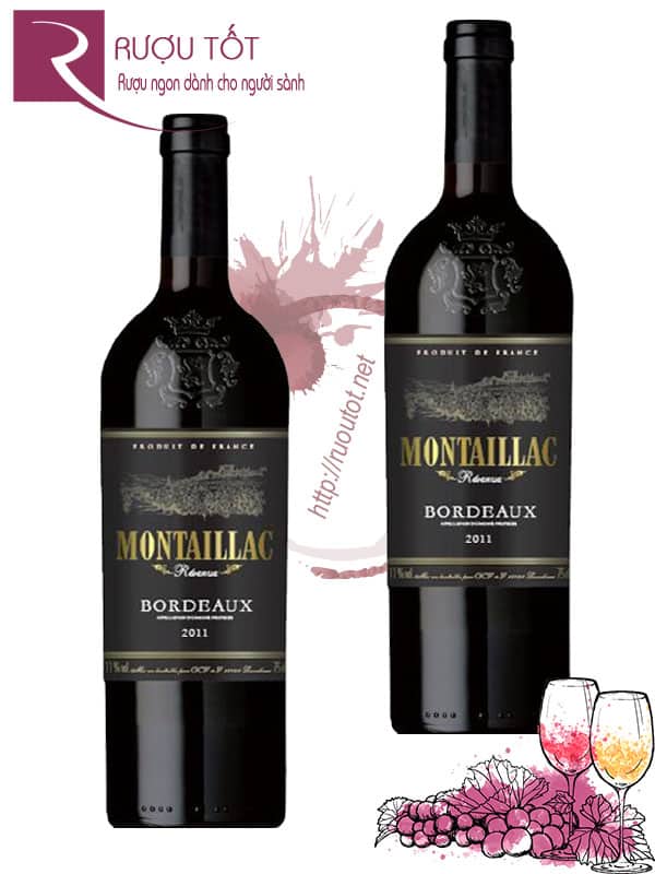 Vang Pháp Montaillac Reserve Bordeaux Thượng hạng