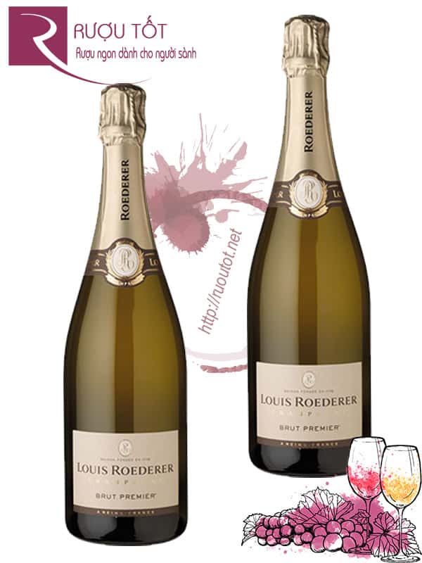 Champagne Pháp Louis Roederer Brut Premier Cao cấp