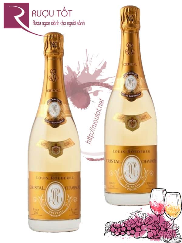 Champagne Pháp Louis Roederer Cristal Cao cấp