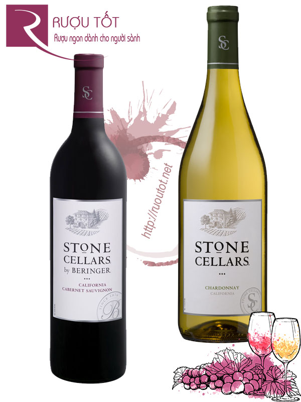 Rượu vang Beringer Stone Cellars (Red - White) Thượng hạng