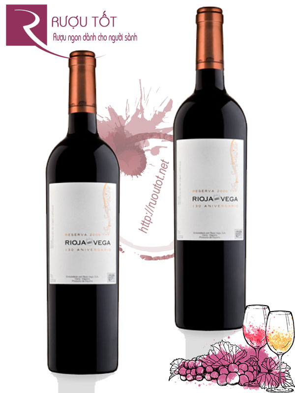 Rượu vang Rioja Vega 130 Aniversario Reserva Thượng hạng