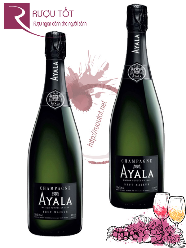 Rượu Champagne Ayala Brut Majeur Hảo hạng