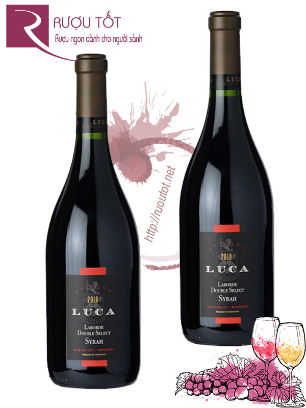 Rượu vang Luca Laborde Double Select Syrah Uco Valley Cao cấp
