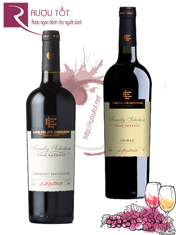 Vang Chile Family Selection Gran Reserva Luis Felipe Thượng hạng