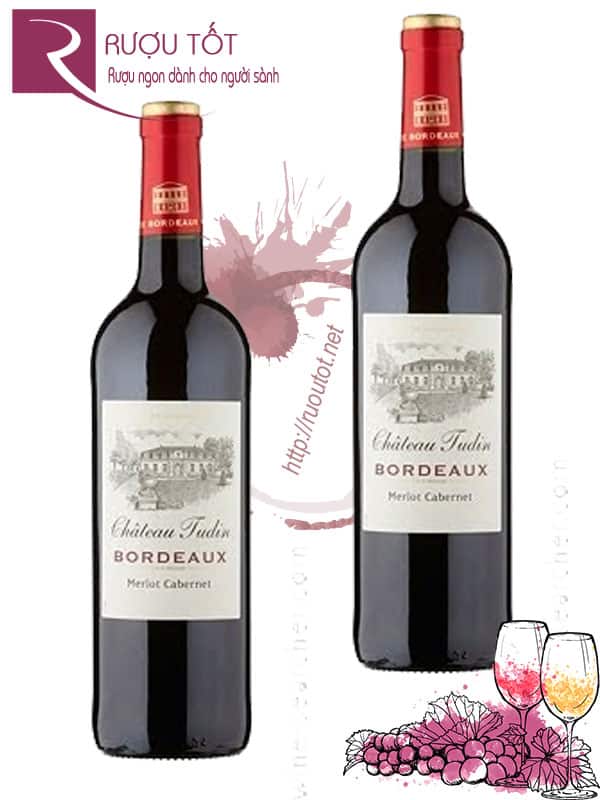 Rượu vang Chateau Tudin Bordeaux Merlot - Cabernet