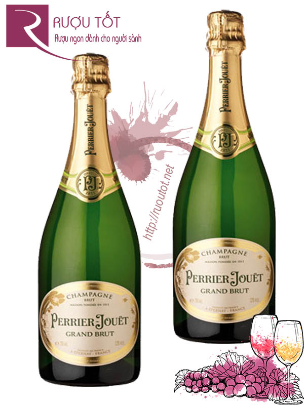 Rượu Champagne Perrier-Jouet Grand Brut NV