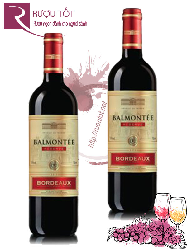 Vang Pháp Balmontee Bordeaux Red Blend Giá Tốt