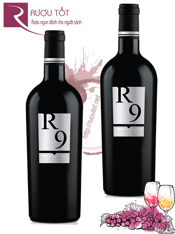 Rượu Vang R9 Primitivo Icono Thượng hạng