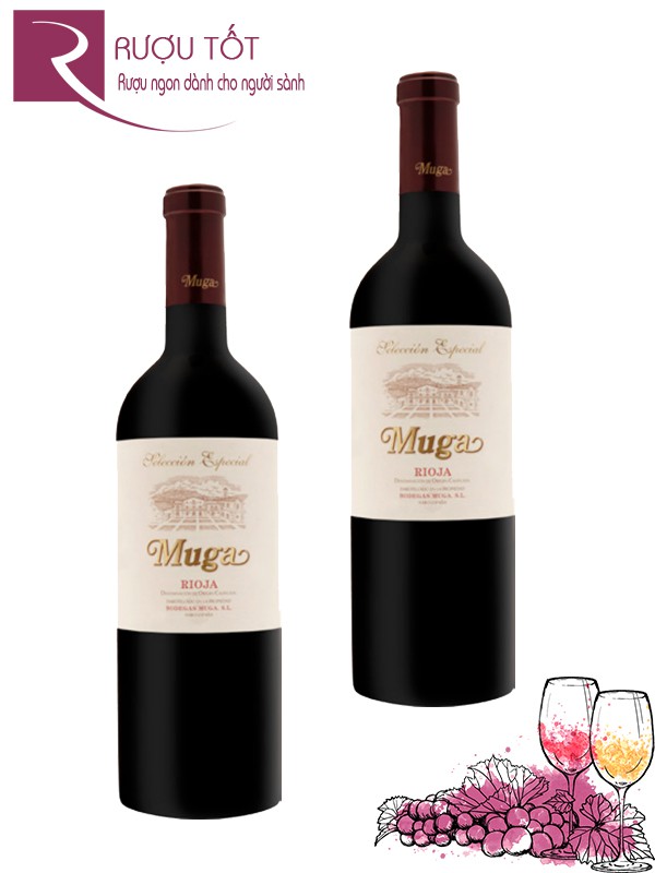 Rượu Vang Muga Reserva Rioja 94 điểm Cao cấp