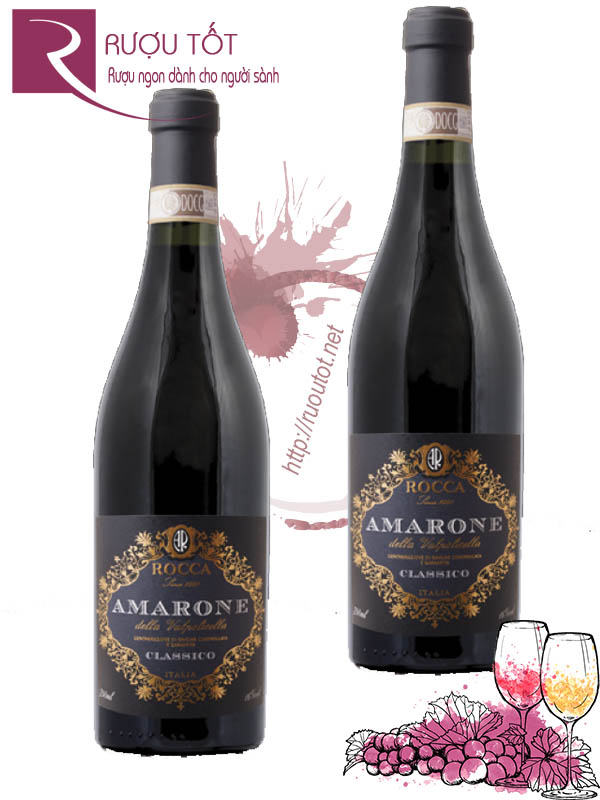 Rượu Vang Rocca Amarone della Valpolicella DOCG Classico Cao Cấp