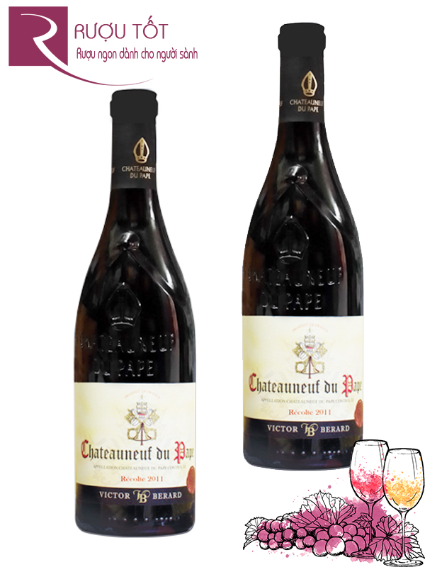 Rượu Vang Chateauneuf Du Pape Victor Bernard Thượng hạng