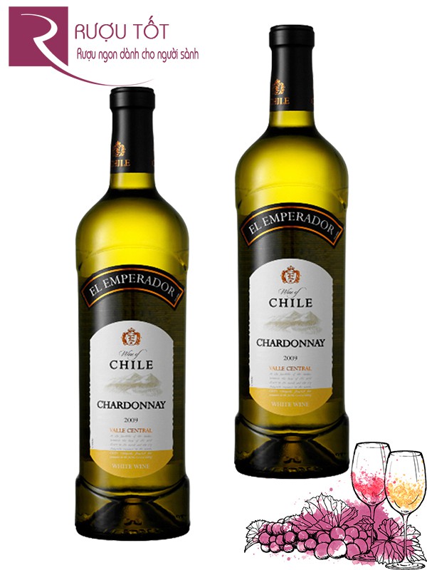 Vang Chile El Emperador Chardonnay Thượng hạng