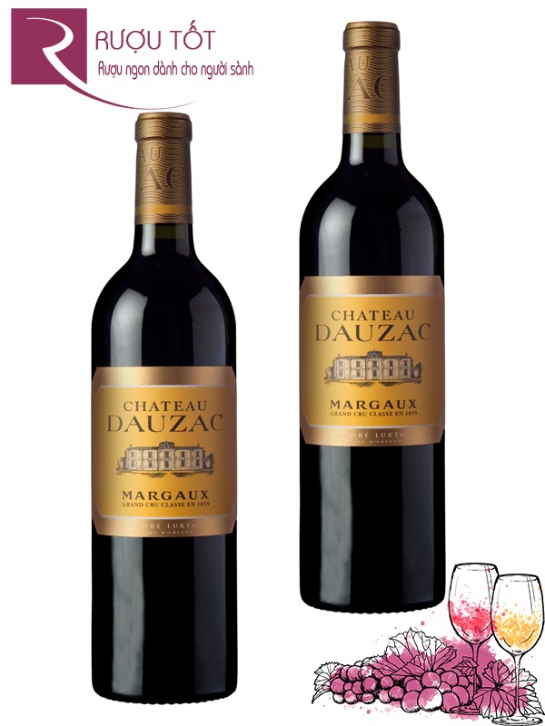 Rượu Vang Chateau Dauzac Margaux Gran Cru Classe Cao cấp