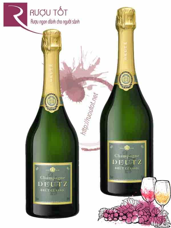 Rượu Champagne Pháp Deutz Brut Classic Cao Cấp