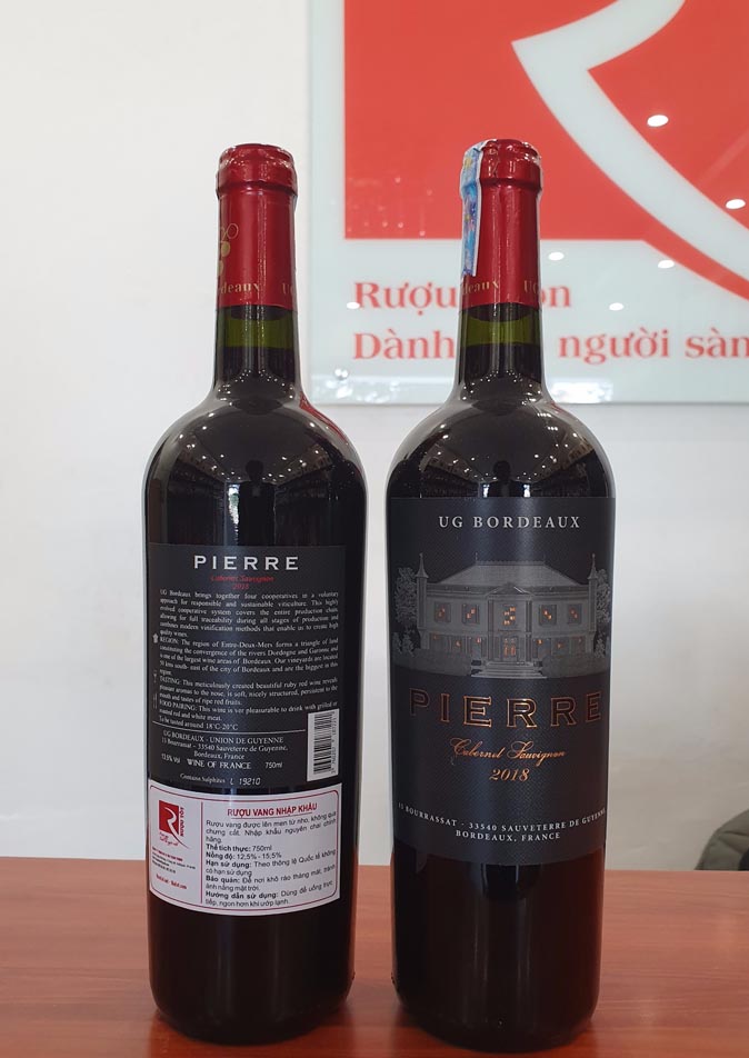 Rượu vang Pierre UG Bordeaux