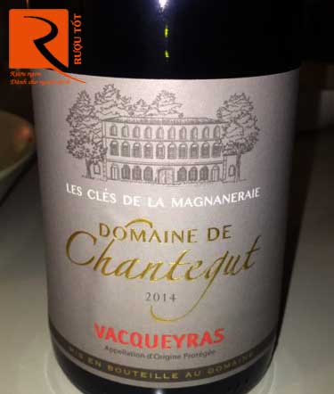 Vang Pháp Vacqueyras Domaine De Chantegut