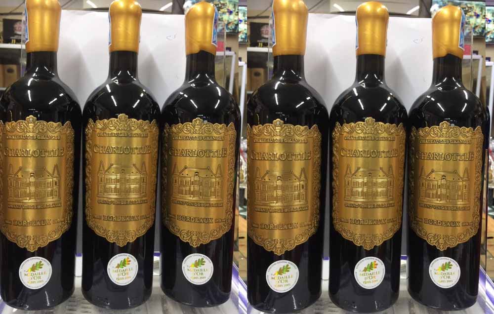 Rượu vang Pháp Charlottle Bordeaux