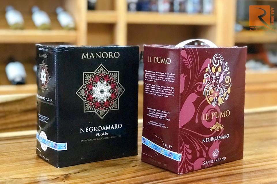 Bịch Ý IL Pumo Negroamaro 3 Lít