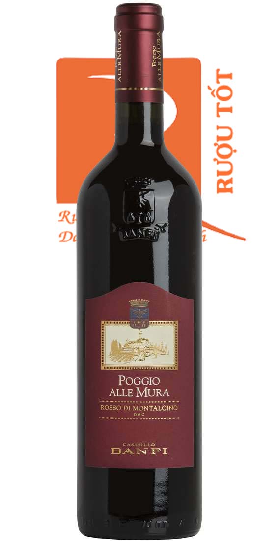 Vang Ý Poggio Alle Mura Rosso Di Montalcino