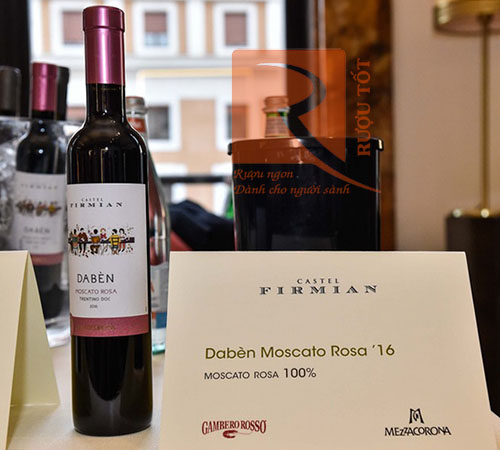 Vang Ý DaBen Moscato Rosa Mezzacorona