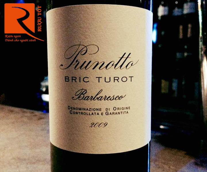 Rượu Vang Prunotto Bric Turot Barbaresco