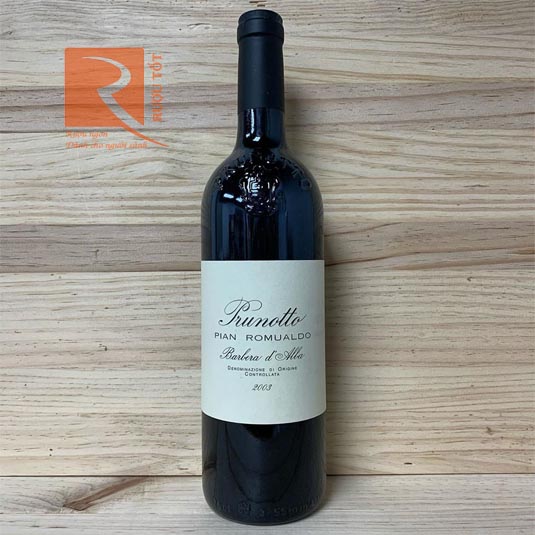 Rượu vang Prunotto Pian Romualdo Barbera d'Alba