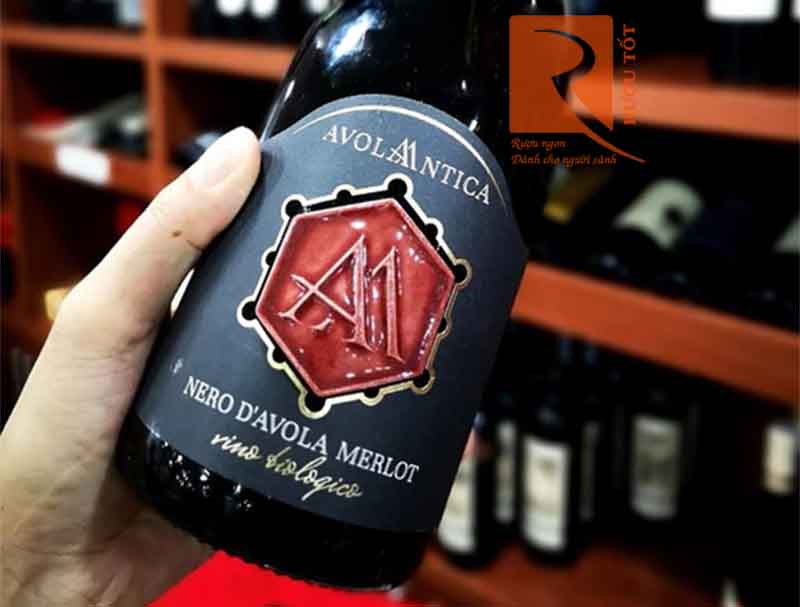 Vang Ý Avolantica Merlot Nero D’Avola