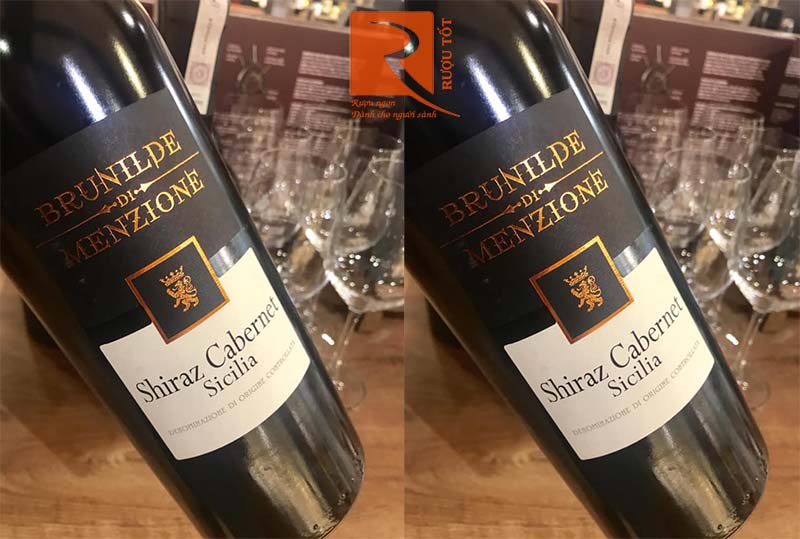 Rượu vang Brunilde Menzione Shiraz Cabernet