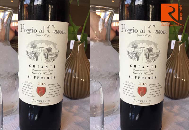 Rượu vang Poggio Al Casone Chianti