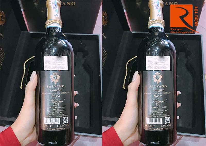 Rượu vang Salvano Langhe Nabucco