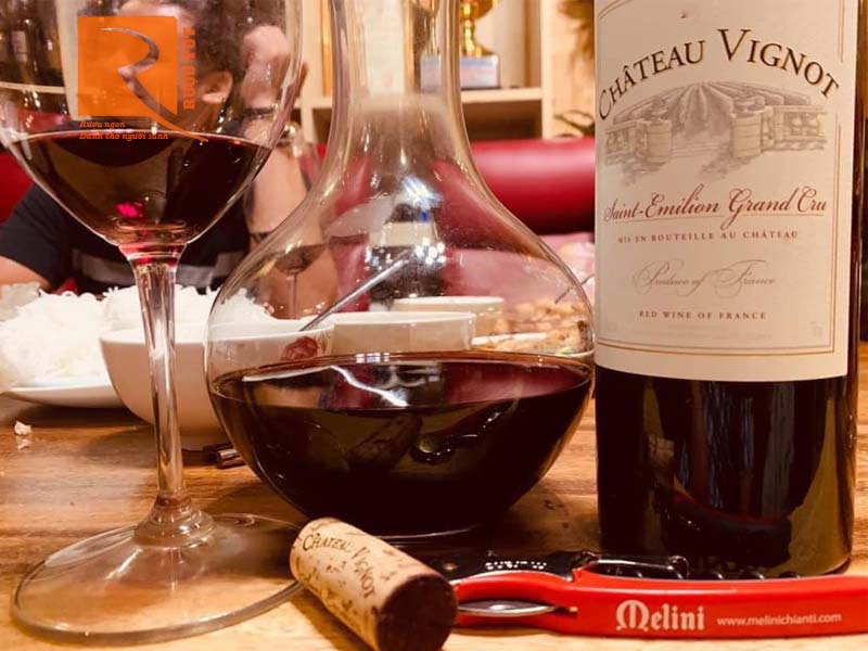 Rượu vang Chateau Vignot Saint Emilion Grand Cru